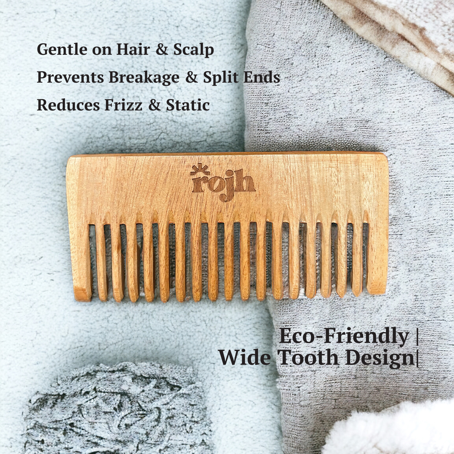 Benefits of using a Neem Wood Comb