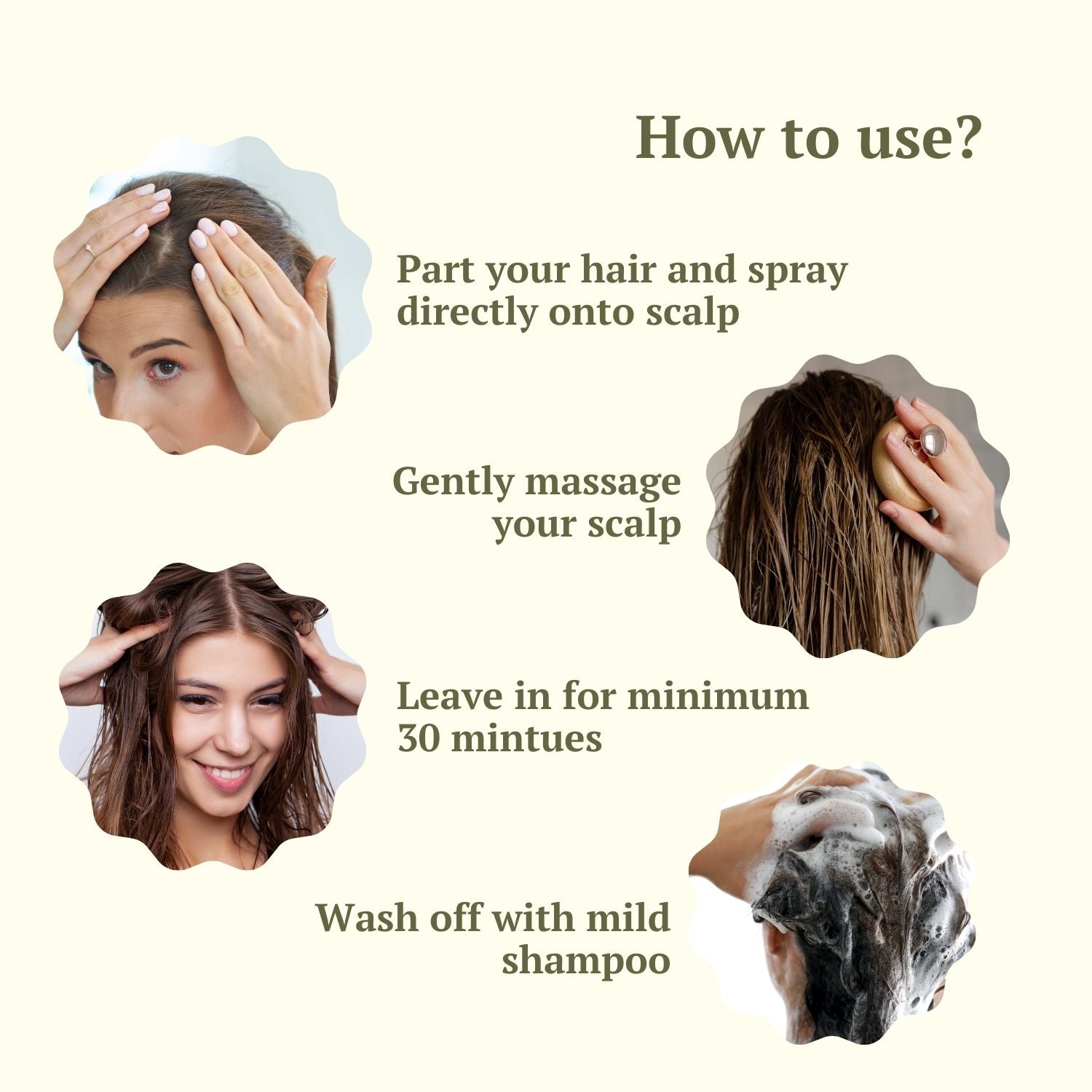 How to use Rojh Hair Oil