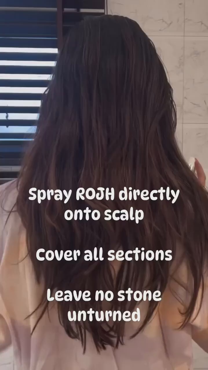 Video Tutorial on How to use Rojh Hair Oil